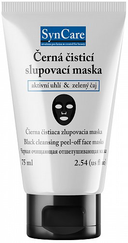 Černá čisticí slupovací maska
