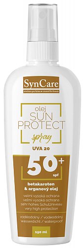 Olej Sun Protect Spray SPF 50+ s betakarotenem