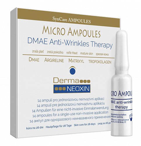 DermaNEOXIN MicroAmpoules DMAE anti-wrinkle therapy